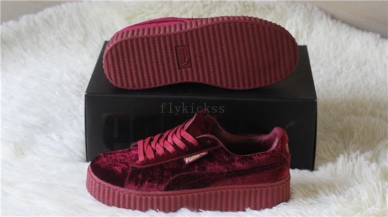 Puma Fenty Rihanna Creeper Velvet Royal Purple